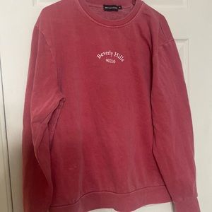 Pretty little thing Beverly Hills printed washed sweatshirt
